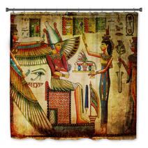 Old Egyptian Papyrus Bath Decor 22585727