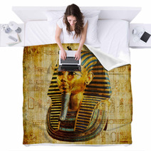 Old Egyptian Papyrus Blankets 10137572