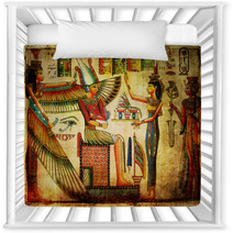 Old Egyptian Papyrus Nursery Decor 22585727