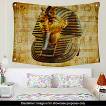 Old Egyptian Papyrus Wall Art 10137572