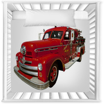 Old Firetruck Nursery Decor 1106937