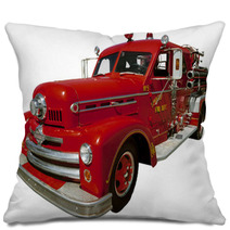 Old Firetruck Pillows 1106937