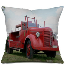Old Firetruck Pillows 201335