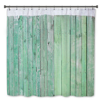 Old Green Wooden Wall Bath Decor 64512307