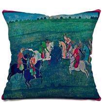 Old Painting Pillows 70645189