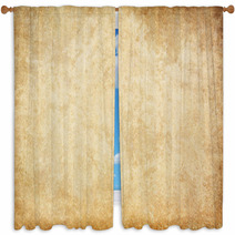 Old  Paper Texture Window Curtains 65473506