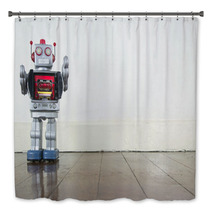 Old Robot  Toy Bath Decor 61624587