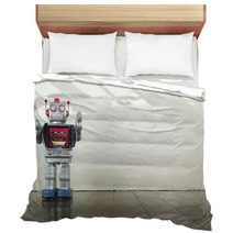 Old Robot  Toy Bedding 61624587