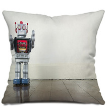 Old Robot  Toy Pillows 61624587