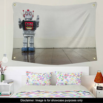 Old Robot  Toy Wall Art 61624587