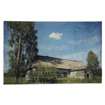 Old Rural House Rugs 68429806