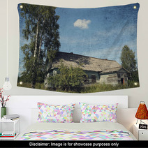 Old Rural House Wall Art 68429806