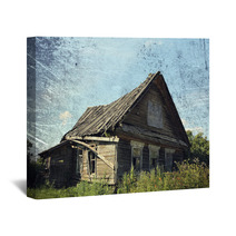 Old Rural House Wall Art 68429894