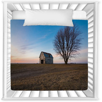 Old Rustic Barn As The Sun Sets Ogle County Illinois Usa Nursery Decor 242069059
