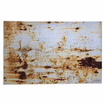 Old Rusty Metal Plate Heavily Aged Rugs 59516011
