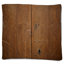 Old Wood Background Blankets 65481926