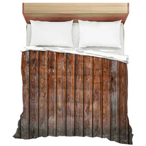 Old Wooden Wall Bedding 62602110