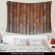 Old Wooden Wall Wall Art 62602110