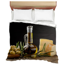 Olives Oil Green Olive Cheese Bedding 67888719