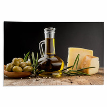 Olives Oil Green Olive Cheese Rugs 67888719