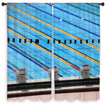 Olympic Swimming Pool Window Curtains 46104156