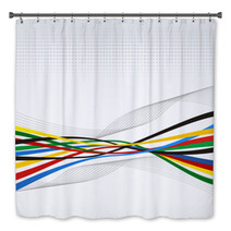 Olympics Games 2012 Abstract Background Bath Decor 42781964