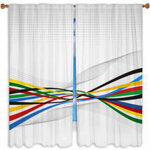 Olympics Games 2012 Abstract Background Window Curtains 42781964