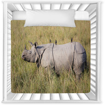 One Horned Rhinoceros In Kaziranga National Park Nursery Decor 62326846