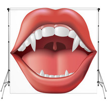 Open Mouth With Fangs Backdrops 16182026