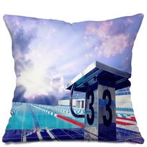 Open Sport Waterpool With Sky Pillows 20761770