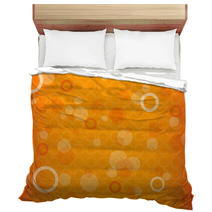 Orange Background Bedding 47541937