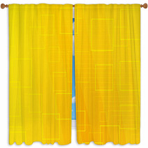 Orange Background With Squares Window Curtains 57529672