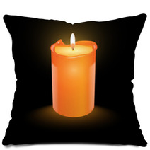 Orange Candle Pillows 43300256