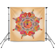 Oriental Mandala Motif Backdrops 50116468