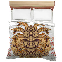 Oriental Mask Bedding 51964634