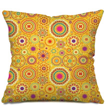 Oriental Seamless Pattern Pillows 68997073
