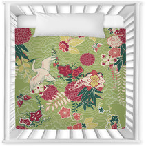 Oriental Silk Pattern Nursery Decor 59264166