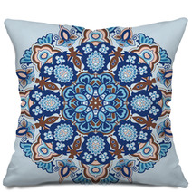 Ornamental Round Pattern Pillows 55657038