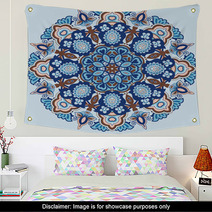 Ornamental Round Pattern Wall Art 55657038
