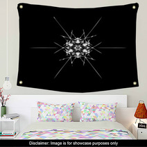 Ornate Decorative Snowflake Wall Art 59054525
