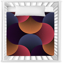 Ornate Geometric Petals Grid, Abstract Vector Seamless Pattern Nursery Decor 61406061