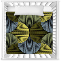 Ornate Geometric Petals Grid, Abstract Vector Seamless Pattern Nursery Decor 61406065