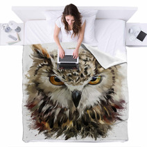 Owl Blankets 128894443