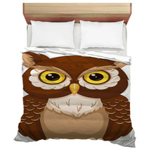 Owl Coloring Page Bedding 86655464