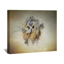 Owl Concept Wall Art 75606685