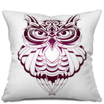 Owl Tattoo Pillows 77458470