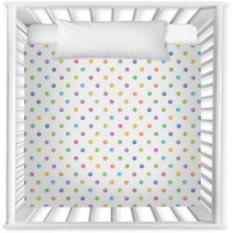 Paint dot pattern material Nursery Decor 64026675