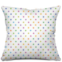 Paint dot pattern material Pillows 64026675