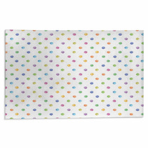 Paint dot pattern material Rugs 64026675