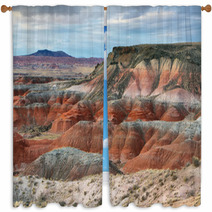 Painted Desert, Petrified Forest National Park Window Curtains 62144910